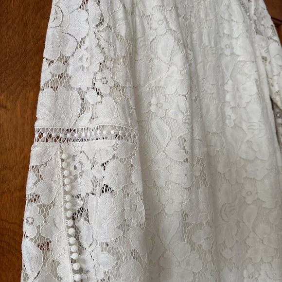 Vince Camuto ivory lace dress size 0 - Picture 3 of 6